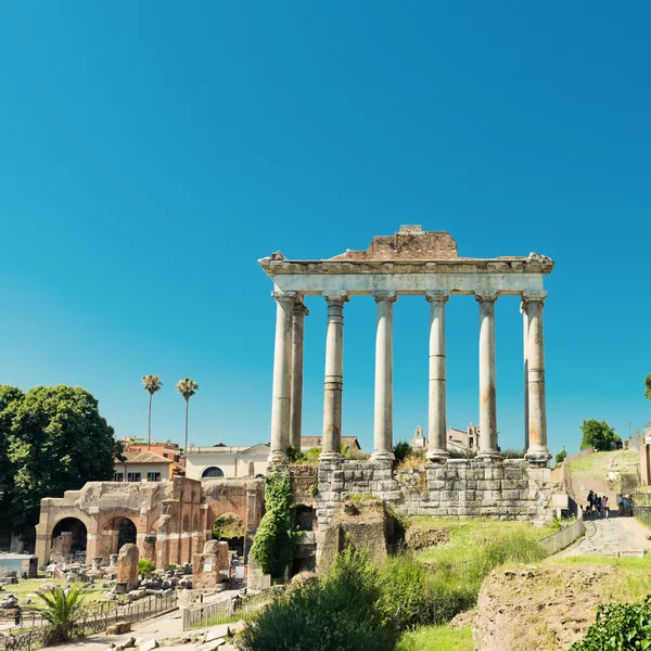 Romeinse ruïnes in Rome — Stockfoto