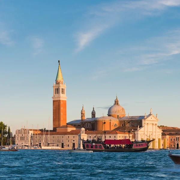 Kostel a klášter San Giorgio Maggiore — Stock fotografie