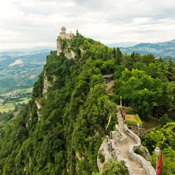 San Marino segunda torre — Fotografia de Stock