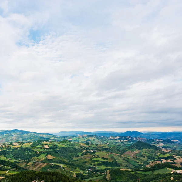 Paisagem de San Marino — Fotografia de Stock