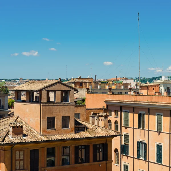 Nézd panoráma-Róma, Olaszország — Stock Fotó