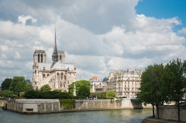 Notre dam ve seine Nehri