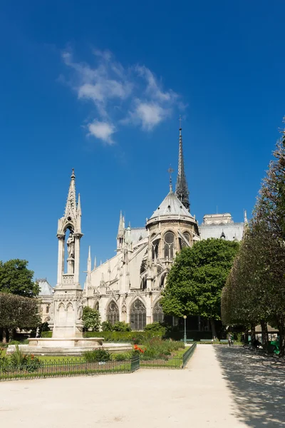 Notre Dame de Paris kathedraal — Stockfoto