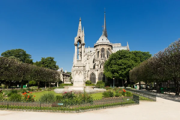 Notre Dame de Paris katedral — Stockfoto