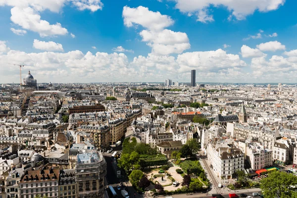 Paris form Notre Dame cathedral — Stock Photo, Image