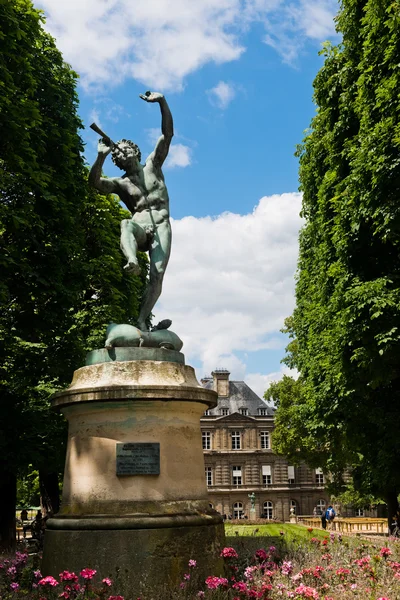 The Faune Dansant statue — Stock Photo, Image
