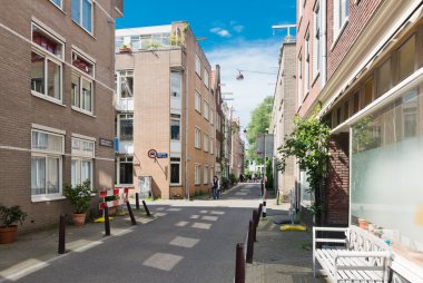 yaz Amsterdam sokaklarında.