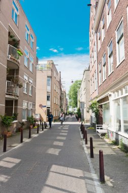 yaz Amsterdam sokaklarında.