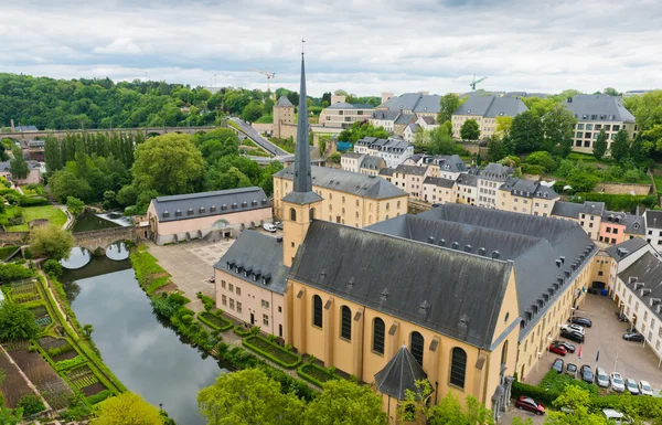 Grund district van Luxemburg stad — Stockfoto