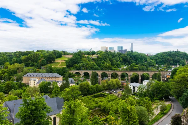 Luxemburgische Altstadt — Stockfoto