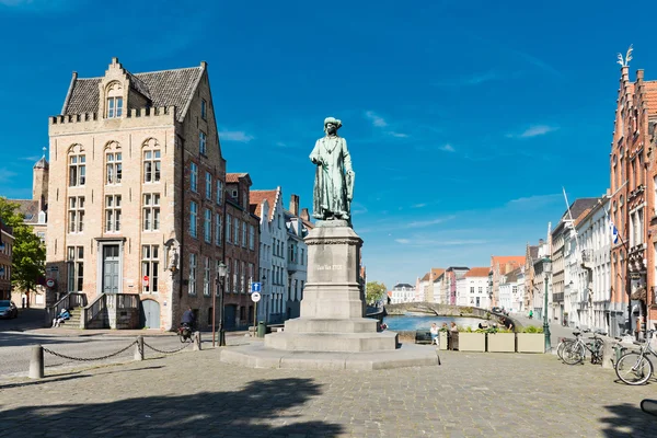 Monument av Jan Van Eyck — Stockfoto