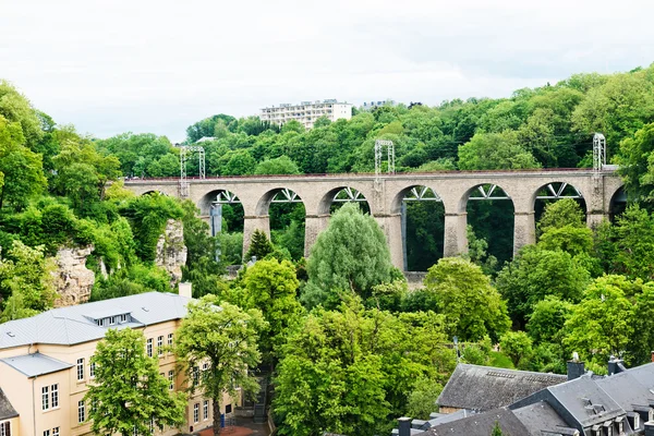 Luxemburgische Altstadt — Stockfoto