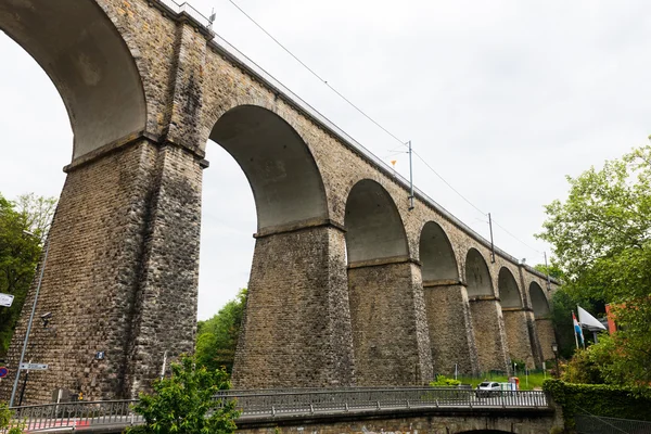 Passerelle Brücke oder Luxemburger Viadukt — Stockfoto