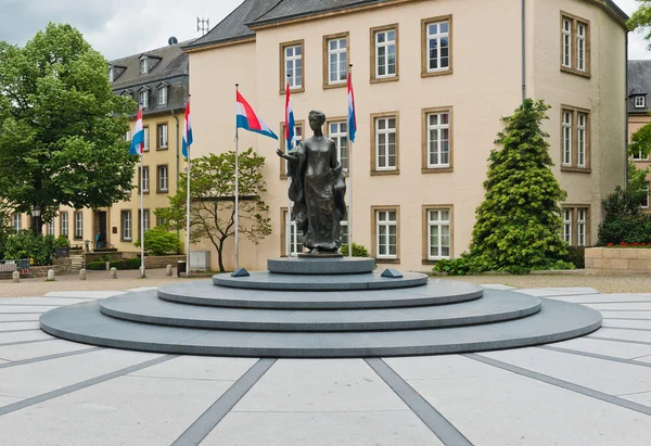 Monumento de Carlota, Grã-Duquesa de Luxemburgo — Fotografia de Stock