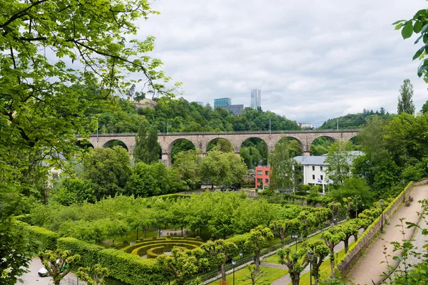 Luxemburgische Altstadt — Stockfoto