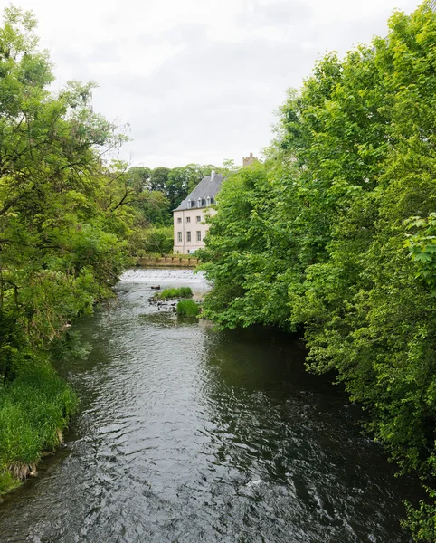 Prachtige rivier in Luxemburg — Stockfoto