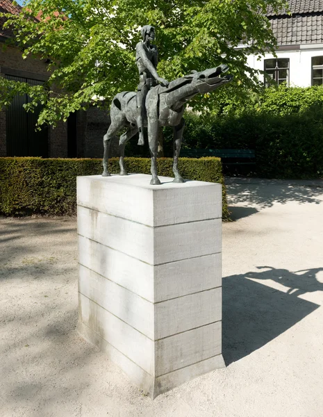 Il giardino Arendts ha scultura moderna che rappresenta i Quattro Ho — Foto Stock