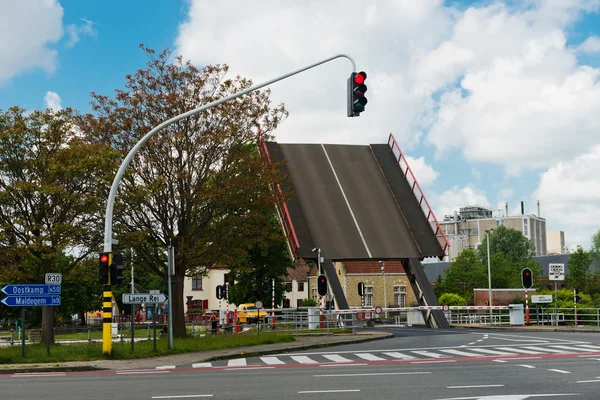 Zugbrücke in Brügge — Stockfoto