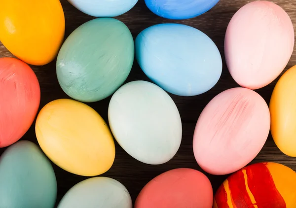 Εκλεκτής ποιότητας πολύχρωμο Πασχαλινά αυγά — Φωτογραφία Αρχείου