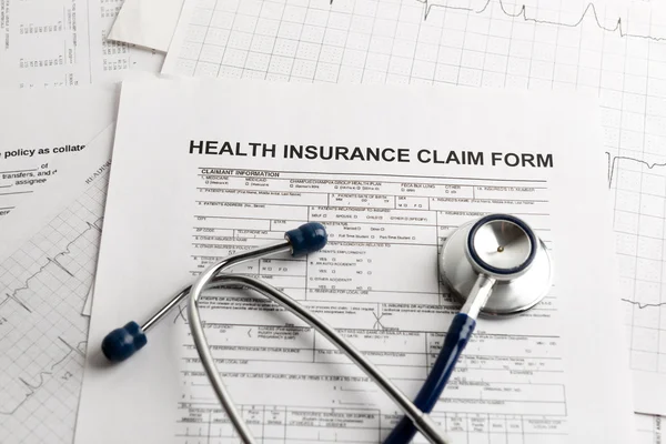 Health insurance form — Stock Photo, Image