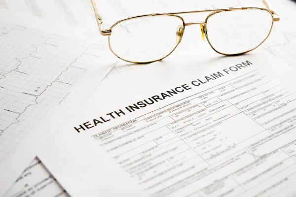 Health insurance form — Stock Photo, Image