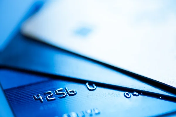 Numbers on Credit card Royalty Free Stock Photos