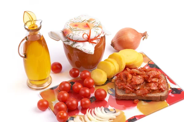 Comida vegetariana. —  Fotos de Stock