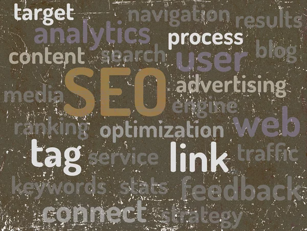 SEO - Search Engine Optimization. — Stock Photo, Image