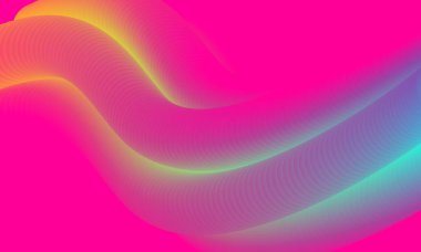 Gökkuşağı renklerinde düzensiz şekilli soyut arkaplan