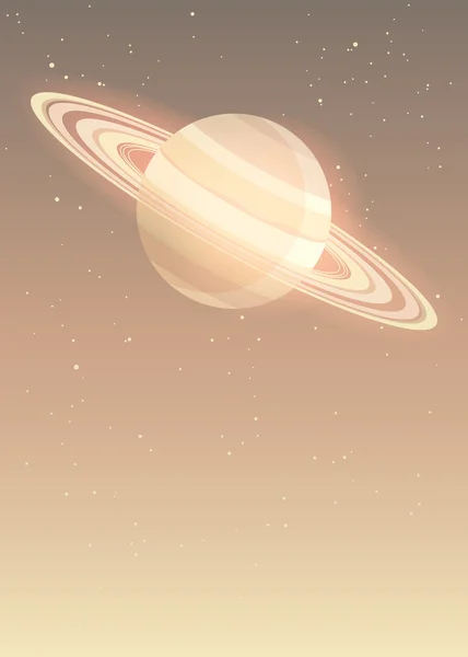 Saturne — Image vectorielle