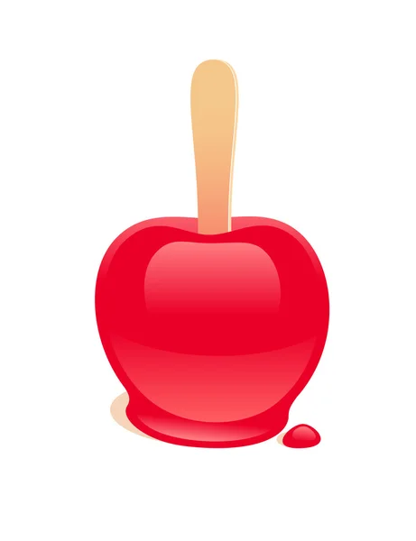 Candy apple — Stock Vector