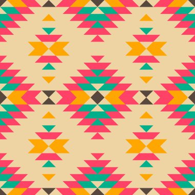 Yerli Amerikan tarzı seamless modeli