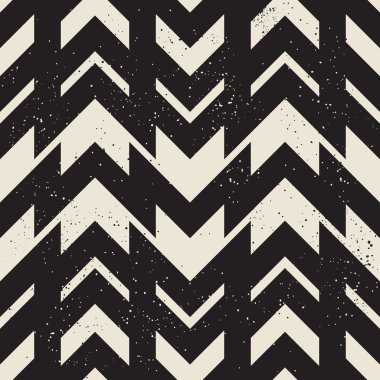 Sembol siyah beyaz seamless modeli