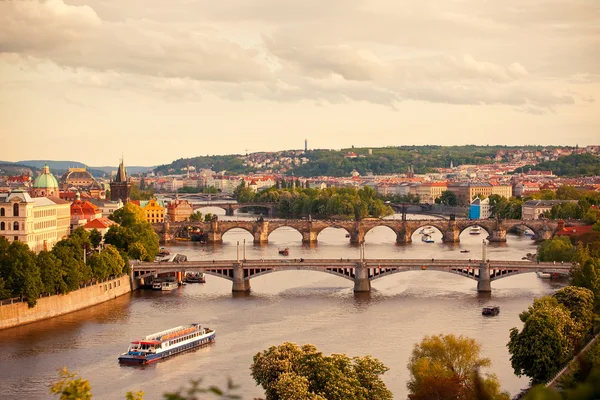 Prager Brücke — Stockfoto