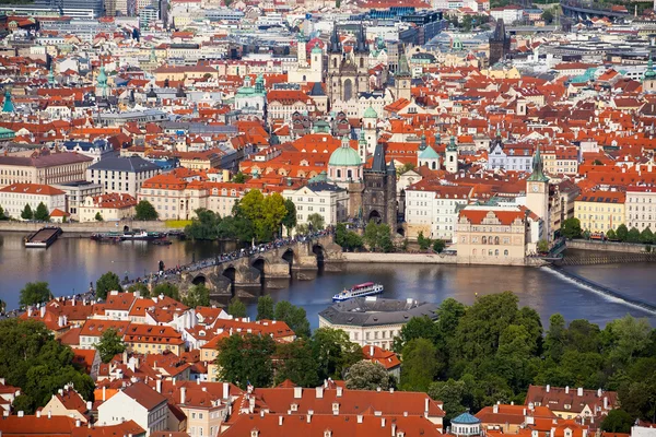 Panorama von Prag — Stockfoto