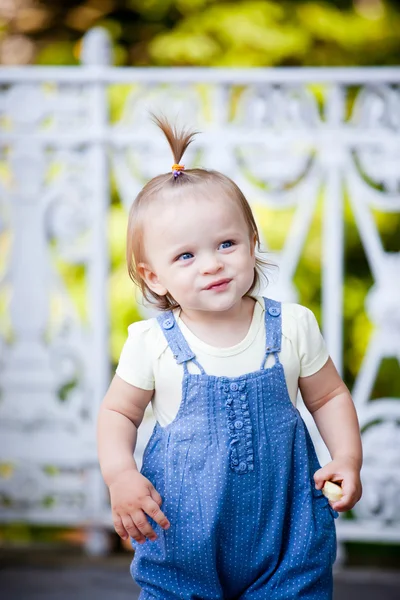Funny baby girl — Stock Photo, Image