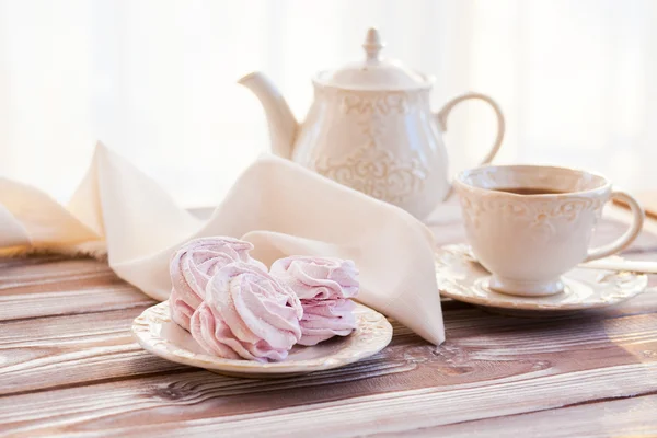 Morning tea with zephyr — Stock Photo, Image