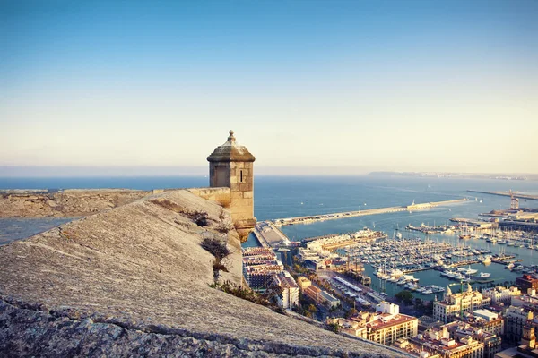 Château de Santa Barbara, Espagne — Photo