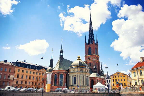 Kościół Riddarholmen w Sztokholmie, Stockholm — Zdjęcie stockowe