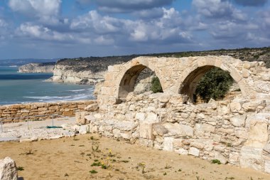 Kourion, Kıbrıs'taki antik bir Yunan kenti kalıntıları