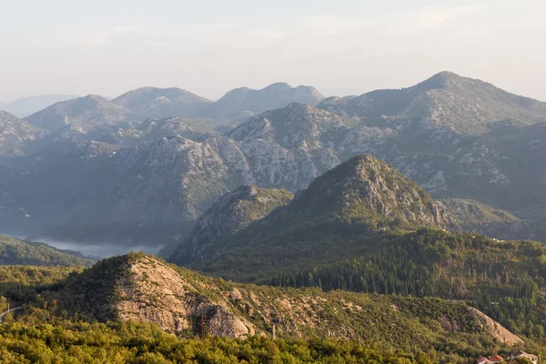 Mountain landscape, Montenegro, morning — Stock Photo, Image