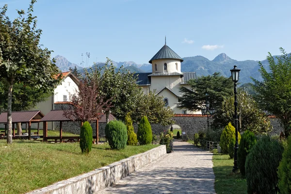 Monastère de Moraca est l'un des monuments médiévaux les plus connus de Images De Stock Libres De Droits