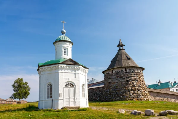 Соловки (Соловецький). Соловецький (Спасо Преображенський) — стокове фото