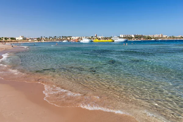 Makadi Bay na pobřeží Rudého moře, Egypt — Stock fotografie