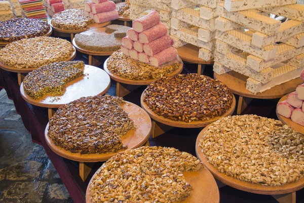 Dulces árabes en Acco — Foto de Stock