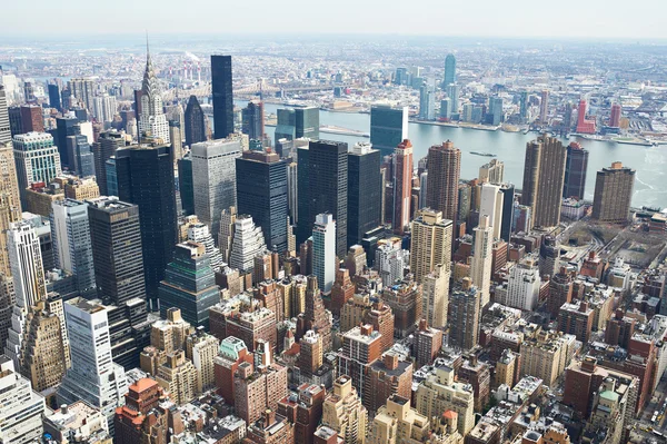 Vista sul paesaggio urbano di Manhattan — Foto Stock