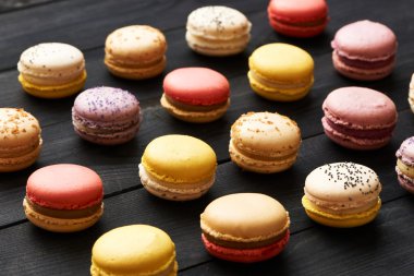 Fransız lezzetli tatlı badem kurabiyeleri