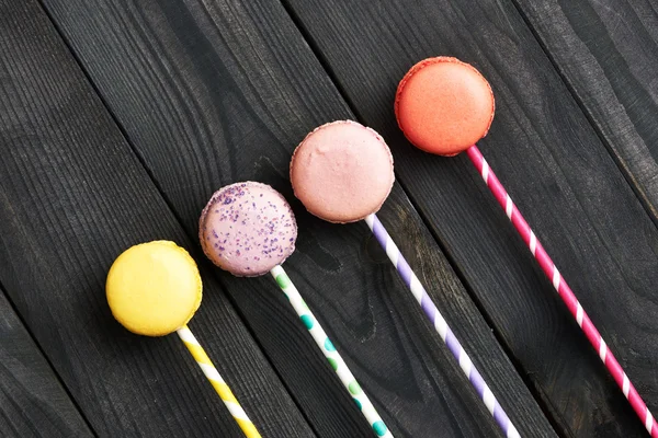 French delicious dessert macarons — Stock Photo, Image