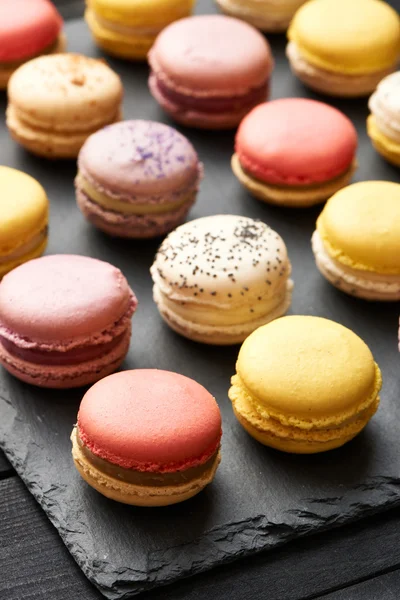 French delicious dessert macaroons — Stock Photo, Image