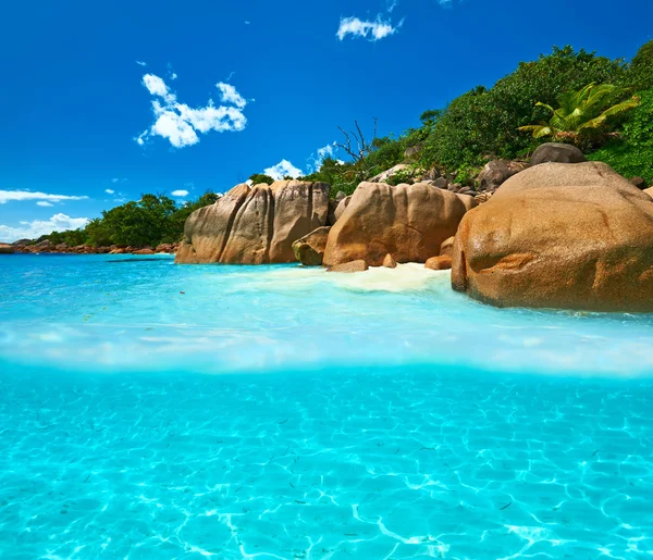 Spiaggia con sabbia bianca — Foto Stock